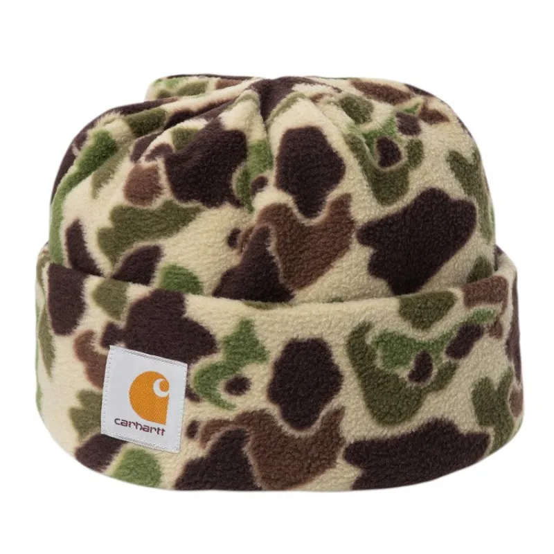 Expedition Beanie Duck Camo Jacquard Green sold by RAGAZZI
