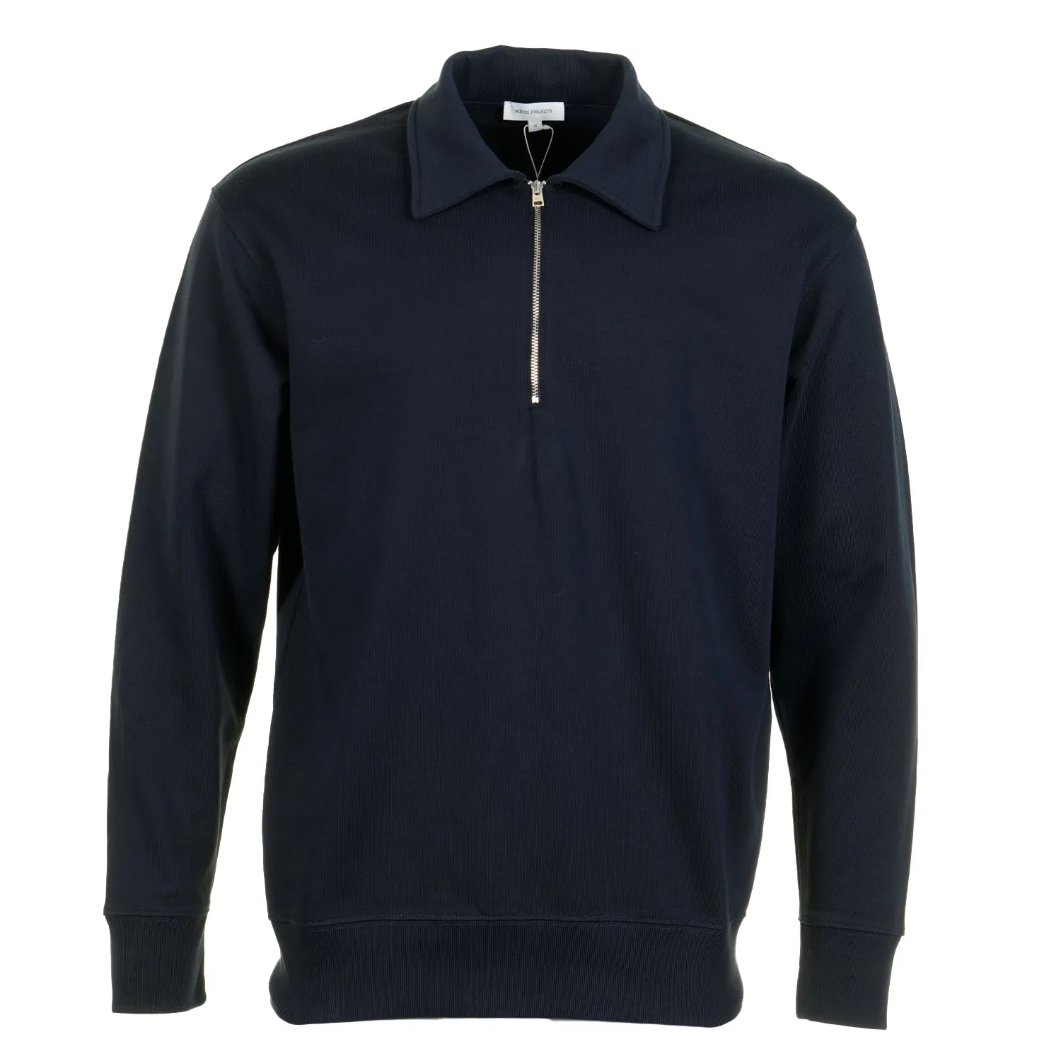 Norse Standard Half Zip Sweatshirt Dark Navy sold by RAGAZZI