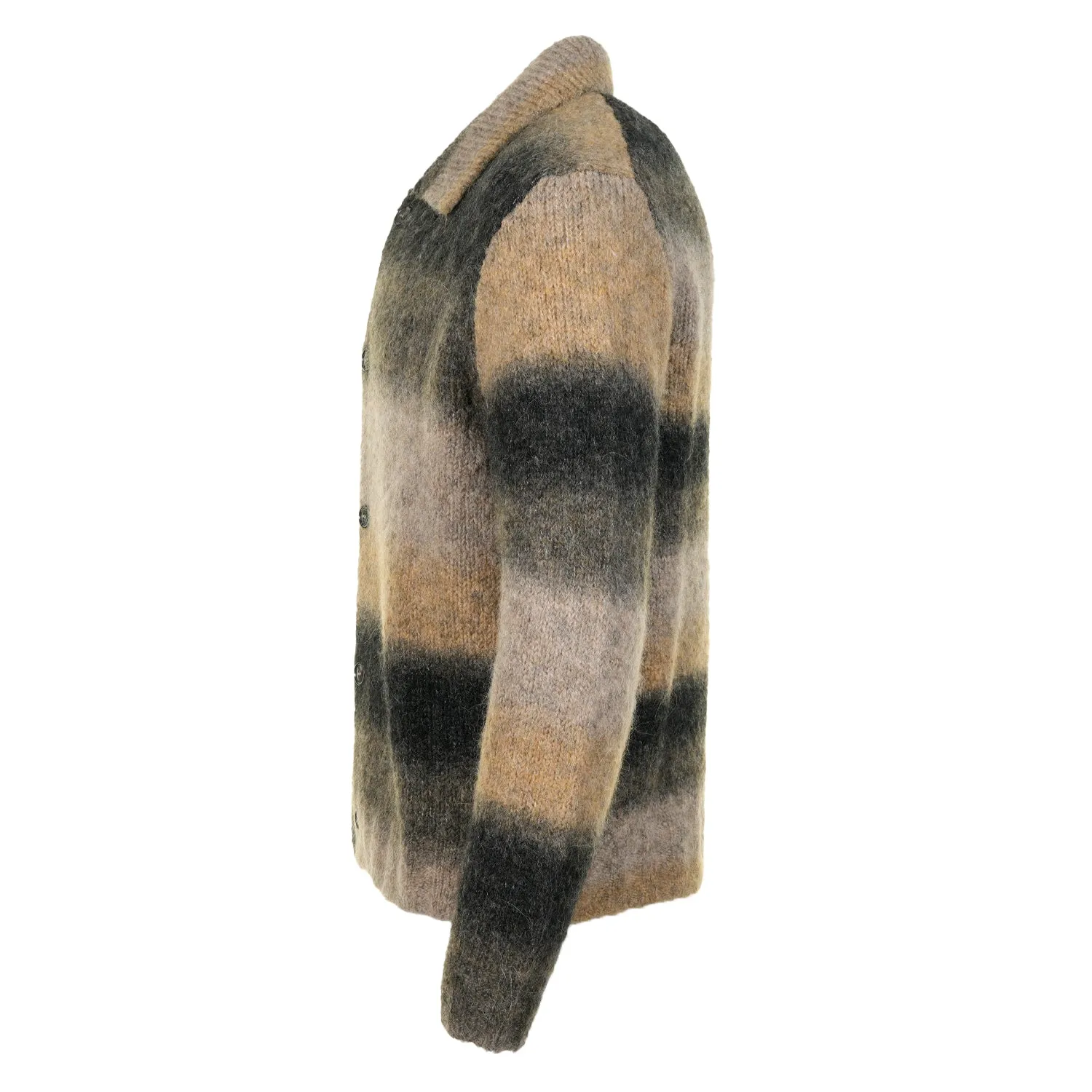 Erik Gradient Alpaca Wool Jacket Utility Khaki sold by RAGAZZI product image thumbnail 3