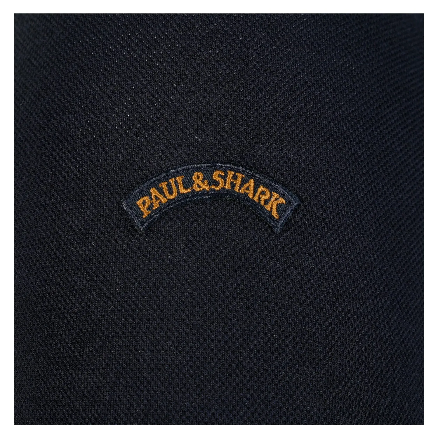 Long Sleeve Tipped Polo Shirt Navy sold by RAGAZZI product image thumbnail 4