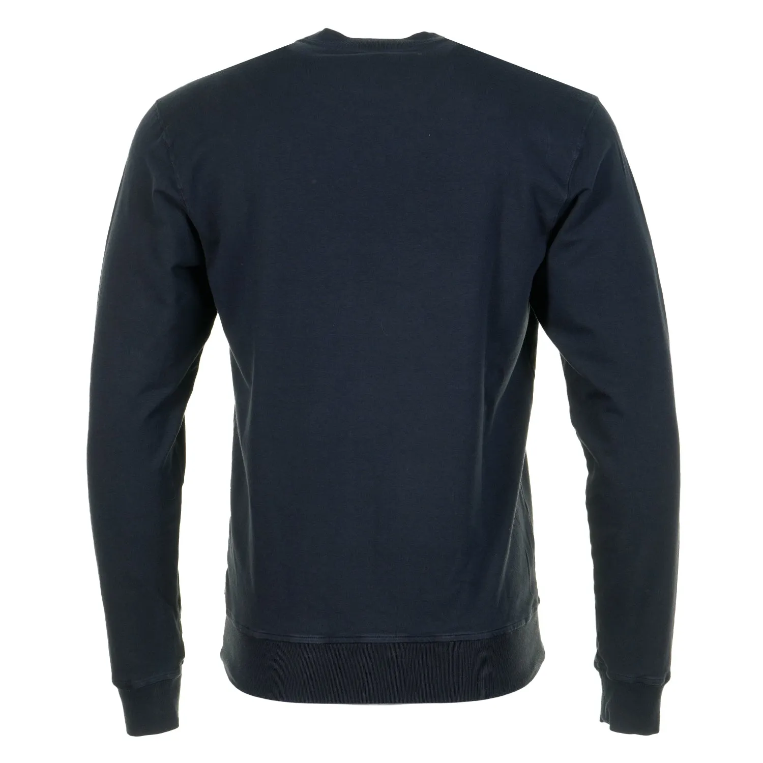 Knitted Cotton Lyocell Embroidered Sweatshirt Navy sold by RAGAZZI product image thumbnail 2