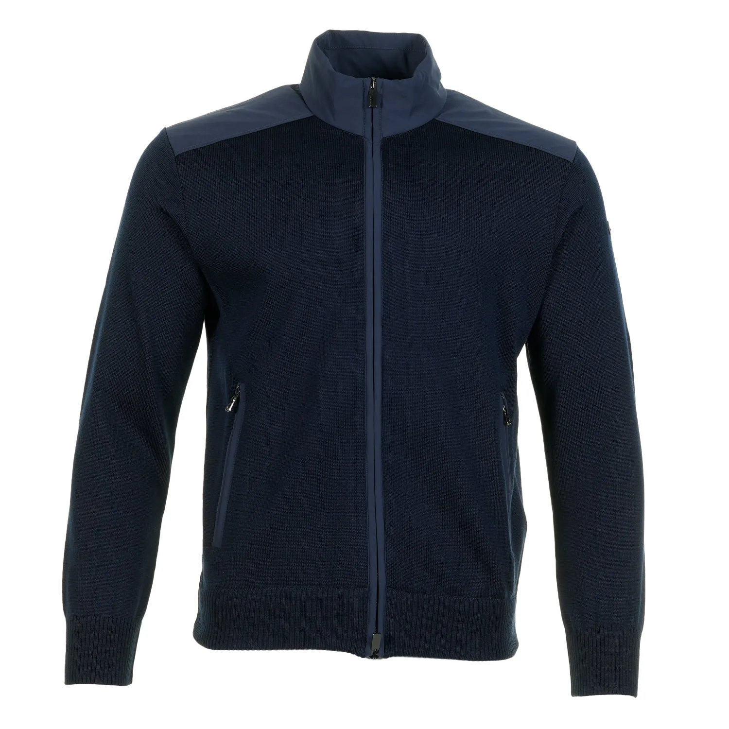 Typhoon Re Stretch 4x4 Wool Full Zip Jumper Navy sold by RAGAZZI