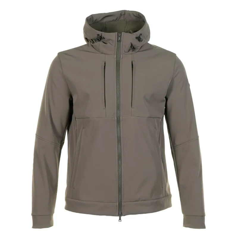 Re-Shark Shell Hooded Jacket Military Green made by Paul & Shark