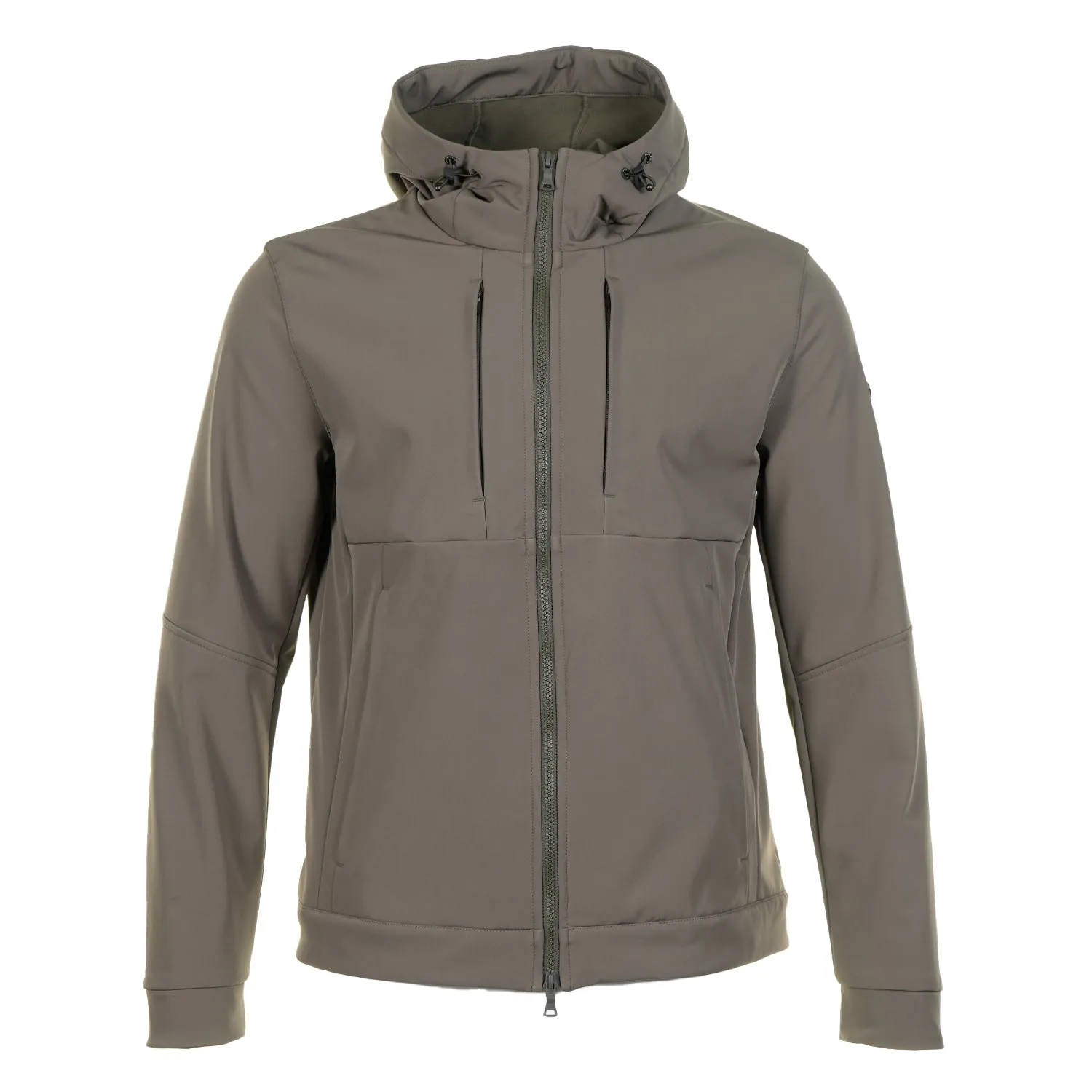 Re-Shark Shell Hooded Jacket Military Green sold by RAGAZZI