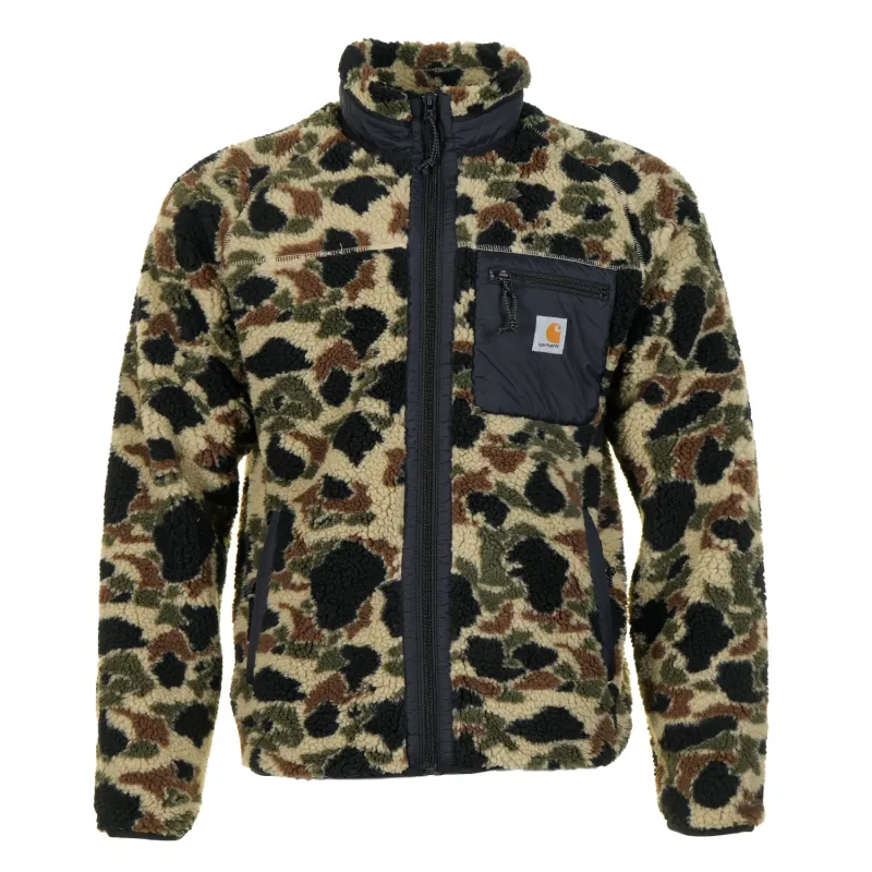 Prentis Liner Fleece Camo Duck Jacquard Green sold by RAGAZZI