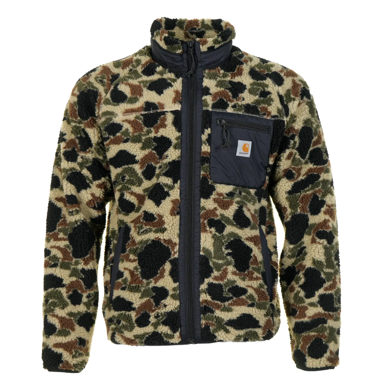 Prentis Liner Fleece Camo Duck Jacquard Green sold by RAGAZZI