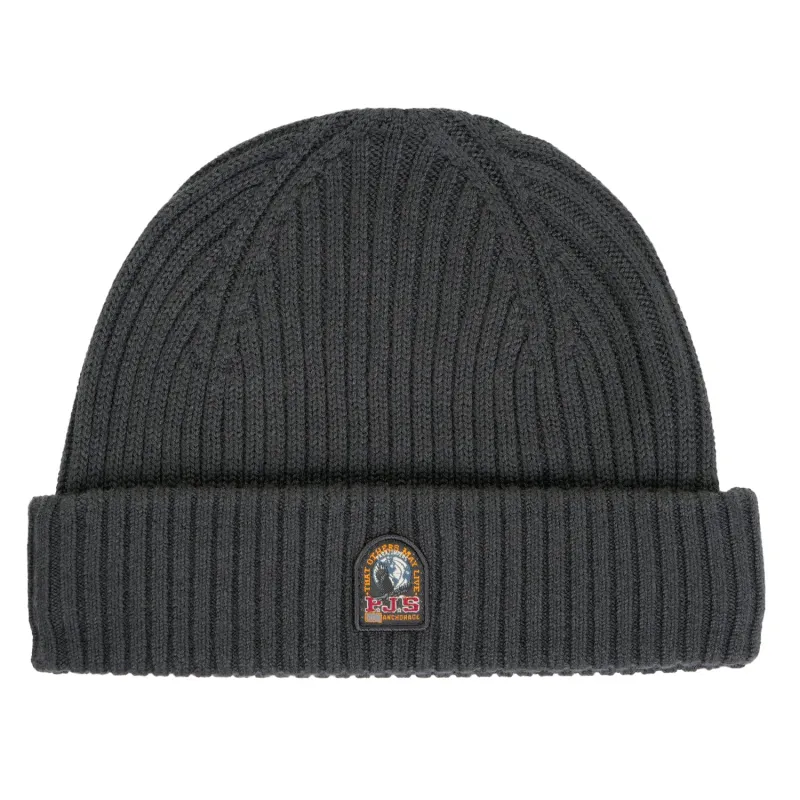 Ribbed Beanie Hat Phantom sold by RAGAZZI