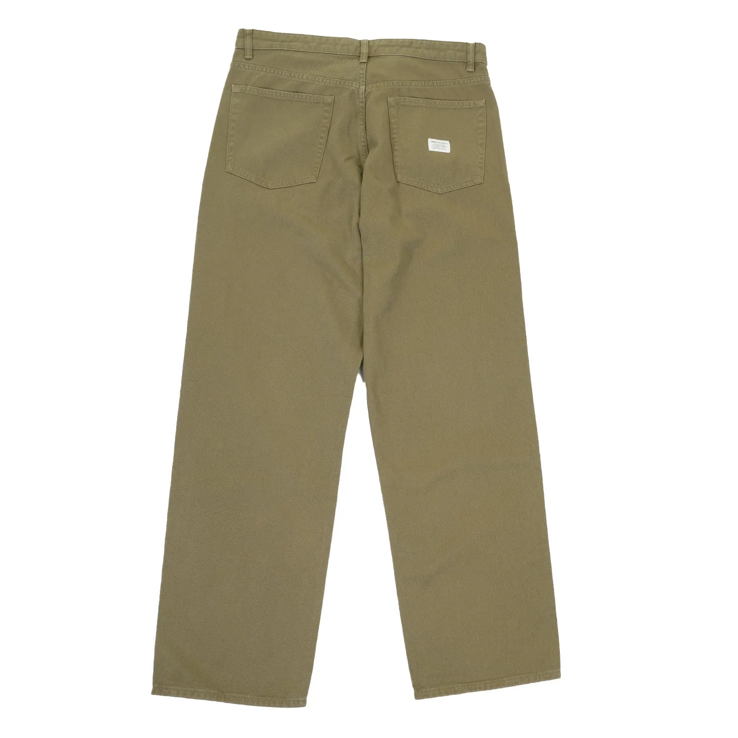 Mogens Relaxed 5 Pocket Heavy Twill Olive Night sold by RAGAZZI product image thumbnail 2