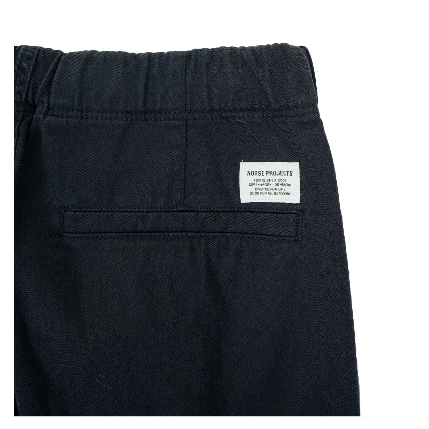 Ezra Relaxed Stretch Twill Trousers Dark Navy sold by RAGAZZI product image thumbnail 4