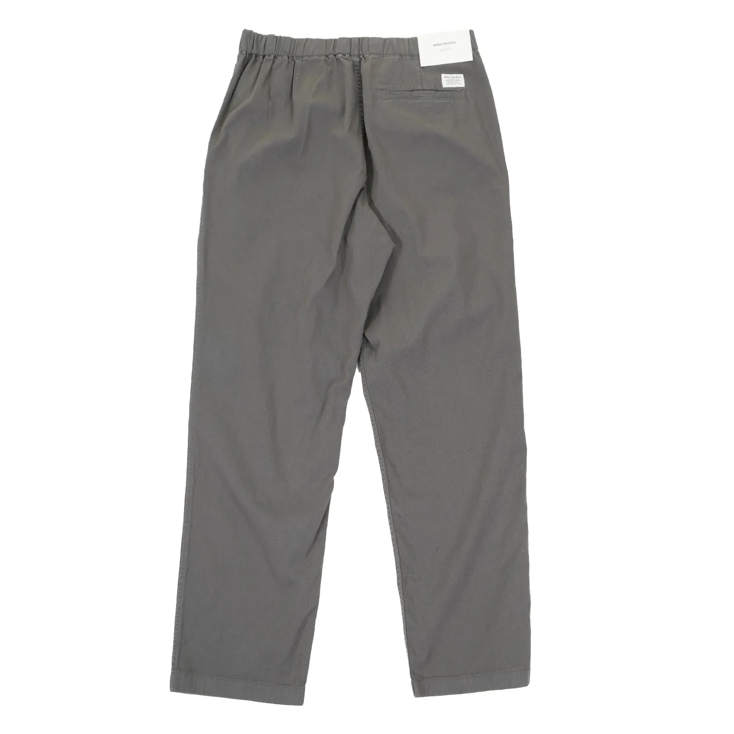 Ezra Relaxed Stretch Twill Trousers Graphite sold by RAGAZZI product image thumbnail 2