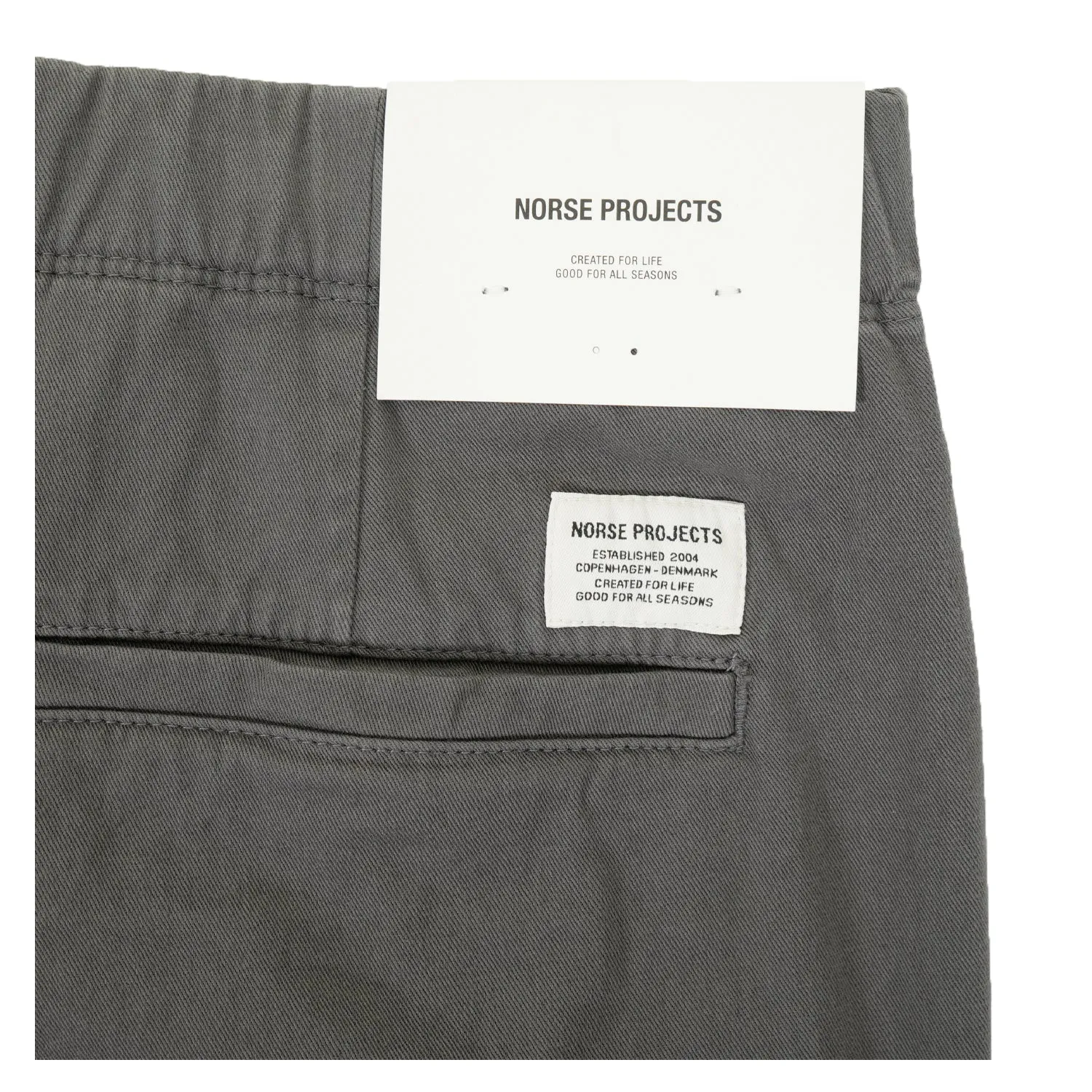 Ezra Relaxed Stretch Twill Trousers Graphite sold by RAGAZZI product image thumbnail 4
