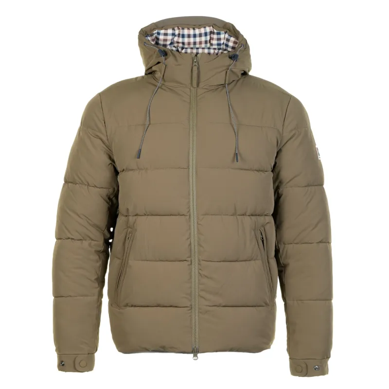 Active SP Hooded Puffer Jacket Army Green sold by RAGAZZI