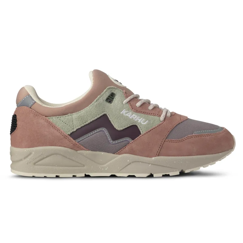 Aria 95 Trainers Warm Taupe / Fig sold by RAGAZZI