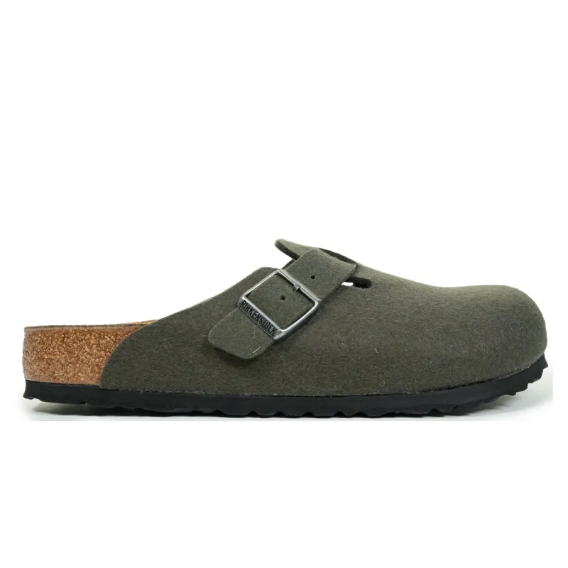 Boston BS Clogs Regular Fit Thyme Wool sold by RAGAZZI