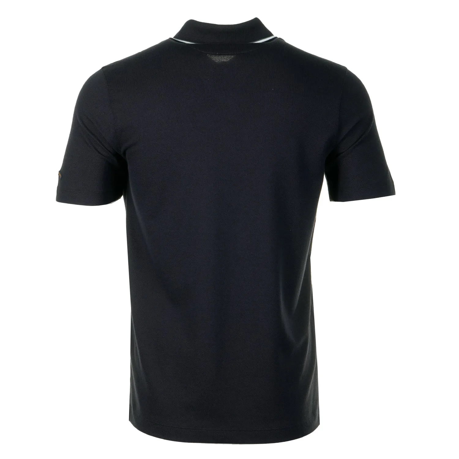 Short Sleeve XSoft Tipped Polo Shirt Navy sold by RAGAZZI product image thumbnail 2