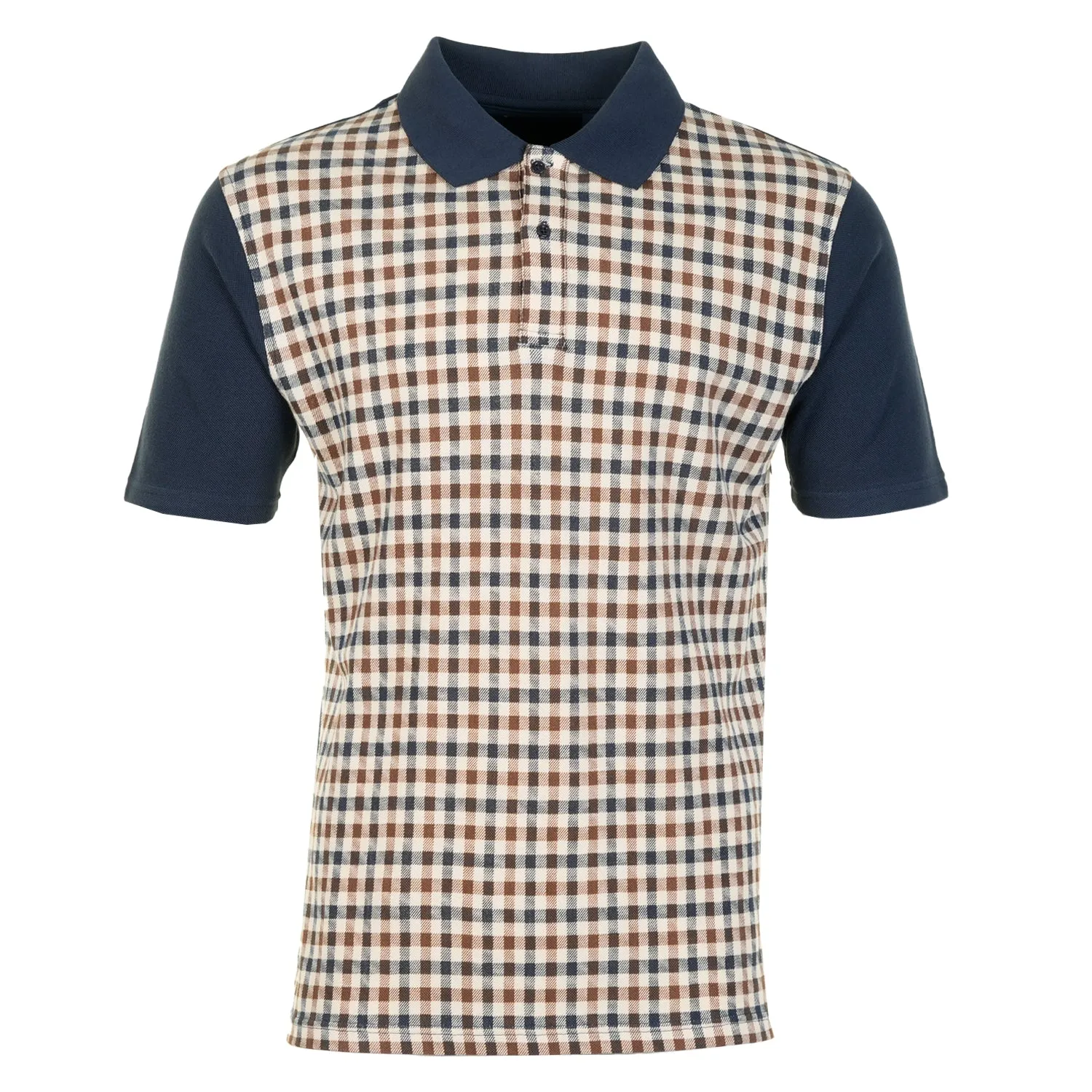 Active Iconic Front Club Check Short Sleeve Polo Shirt sold by RAGAZZI