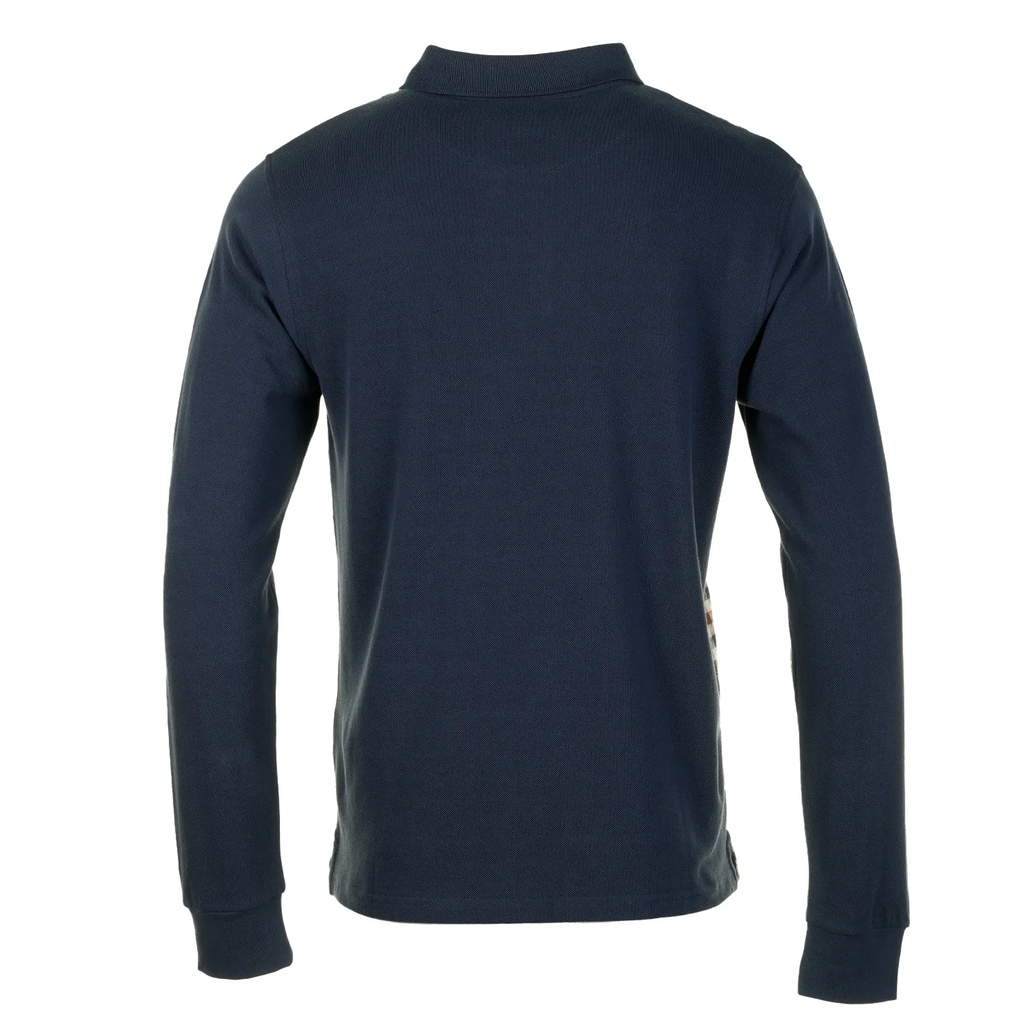 Active Front Check Long Sleeve Polo Shirt sold by RAGAZZI product image thumbnail 2