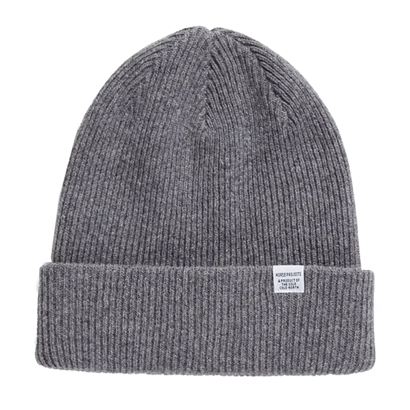 Norse Beanie Grey Melange sold by RAGAZZI