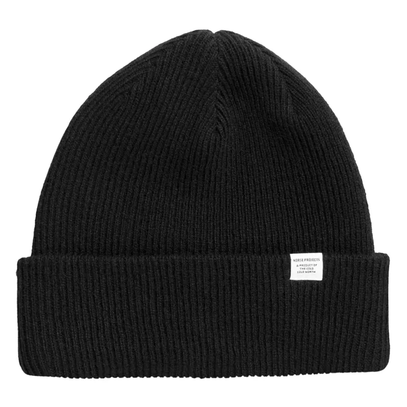 Norse Beanie Black sold by RAGAZZI