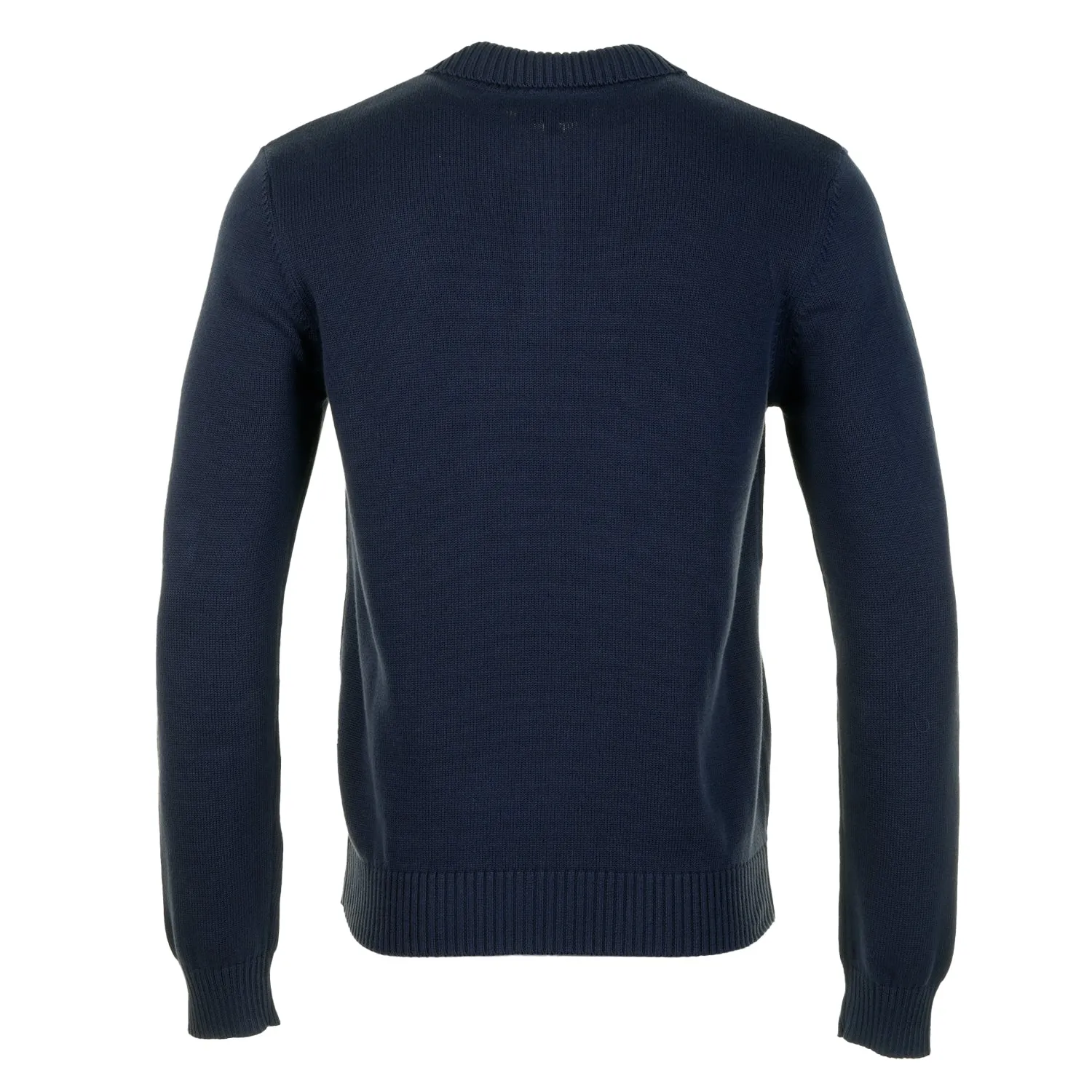 Damarindo Long Sleeve Knitted Polo Shirt Maritime Blue Gardenia sold by RAGAZZI product image thumbnail 2