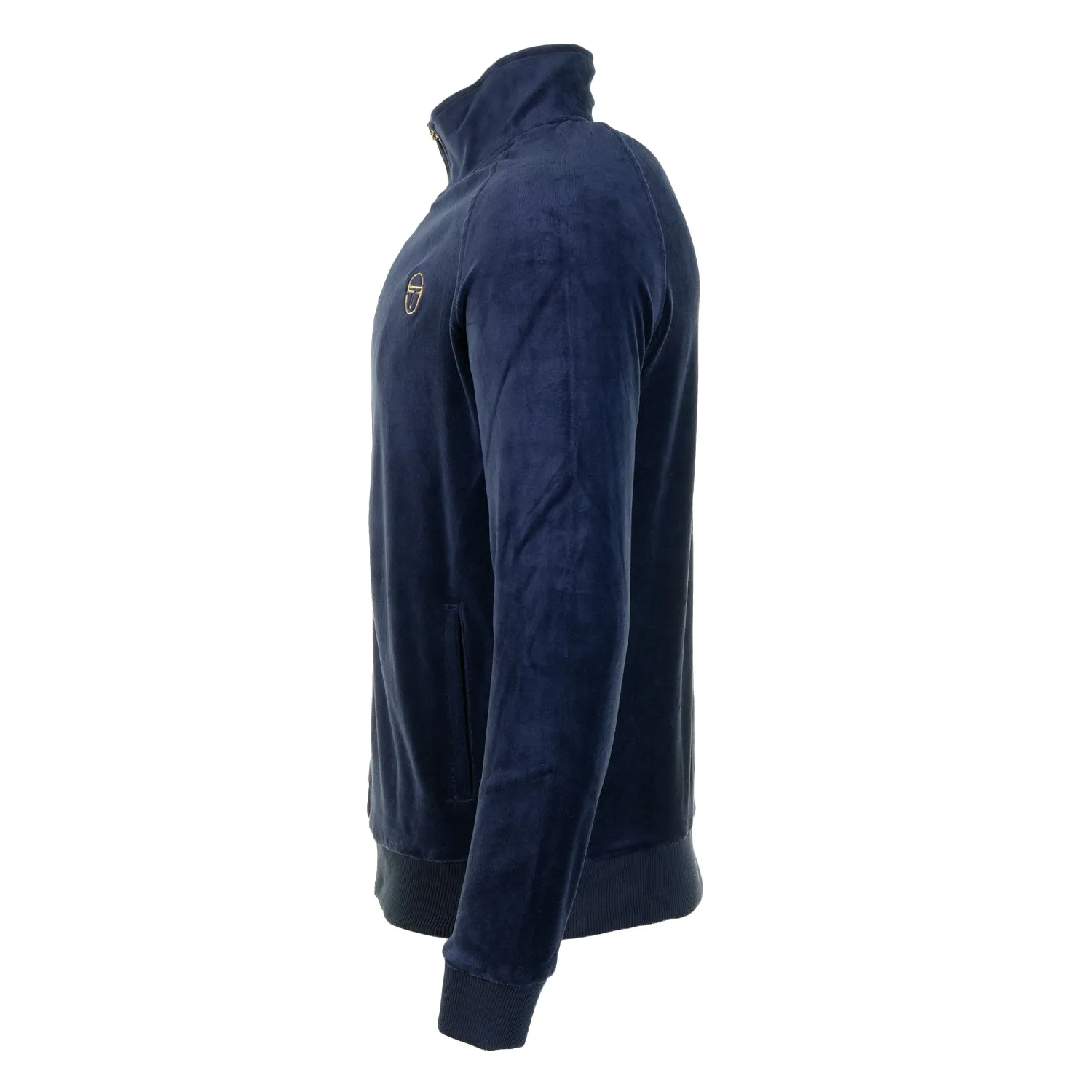 Court Velour Track Top Maritime Blue Gardenia sold by RAGAZZI product image thumbnail 3