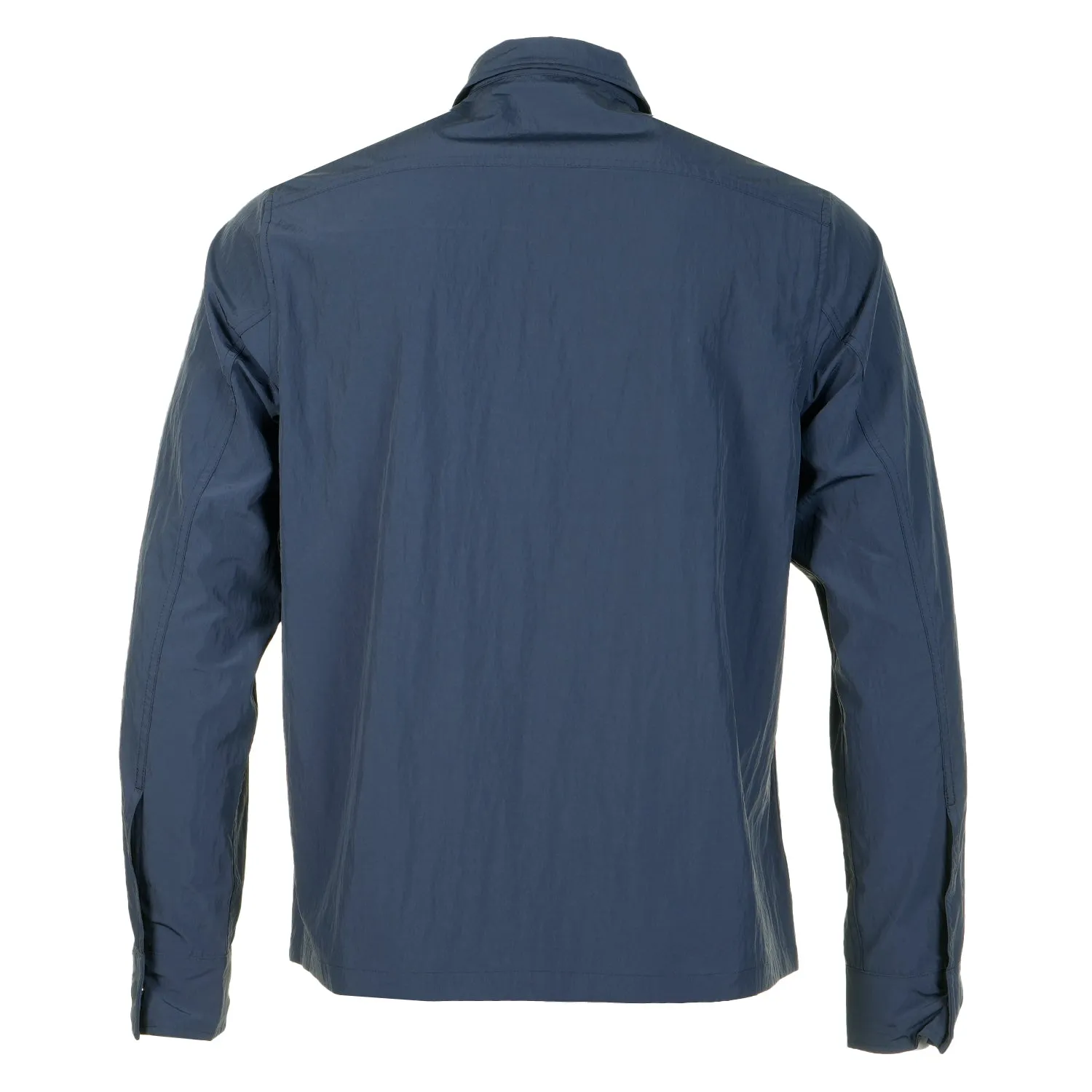 Zip Through Overshirt Dark Airforce sold by RAGAZZI product image thumbnail 2