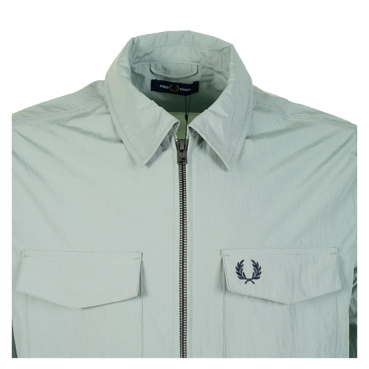 Zip Through Overshirt Bayleaf sold by RAGAZZI product image thumbnail 3