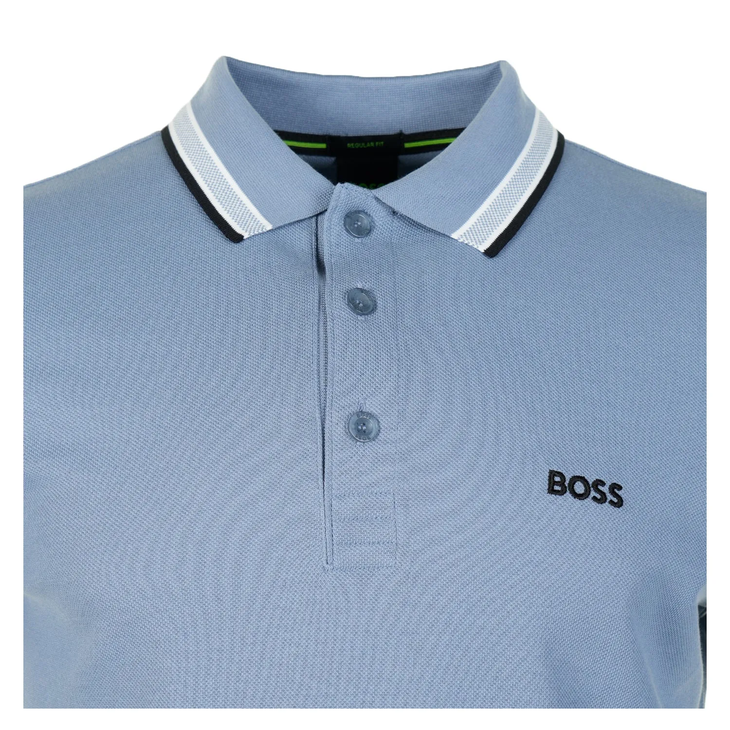 Paddy Short Sleeve Polo Shirt 490 Open Blue sold by RAGAZZI product image thumbnail 3