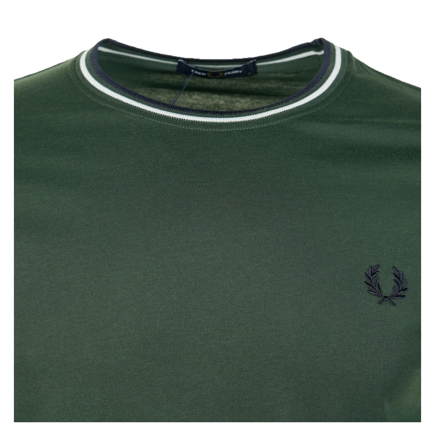 Twin Tipped T Shirt Court Green Snow White Navy sold by RAGAZZI product image thumbnail 3