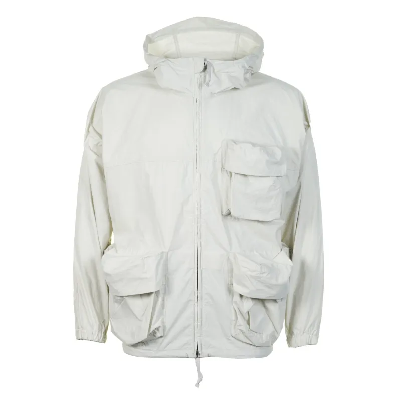 Indigo C/N Parka Ivory sold by RAGAZZI