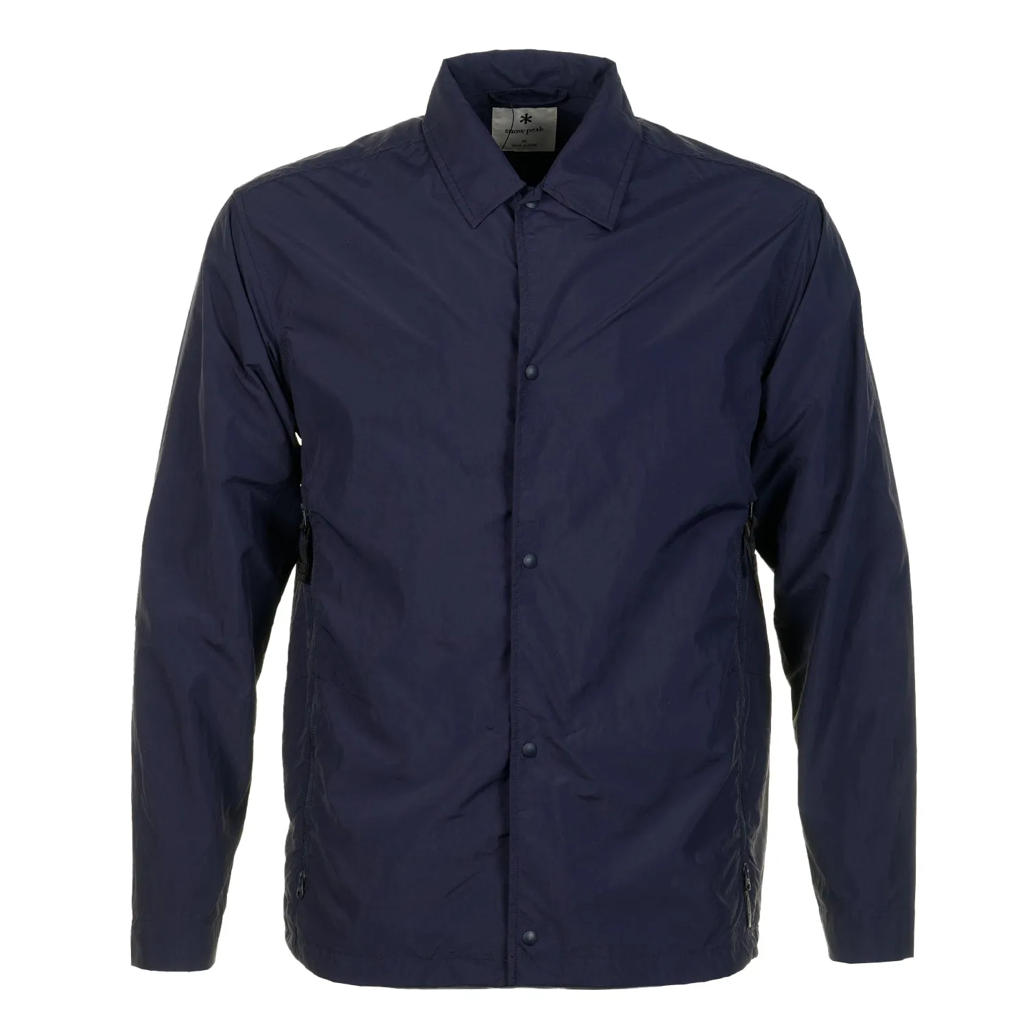 Nylon Tussah Utility Storage Shirt Navy sold by RAGAZZI