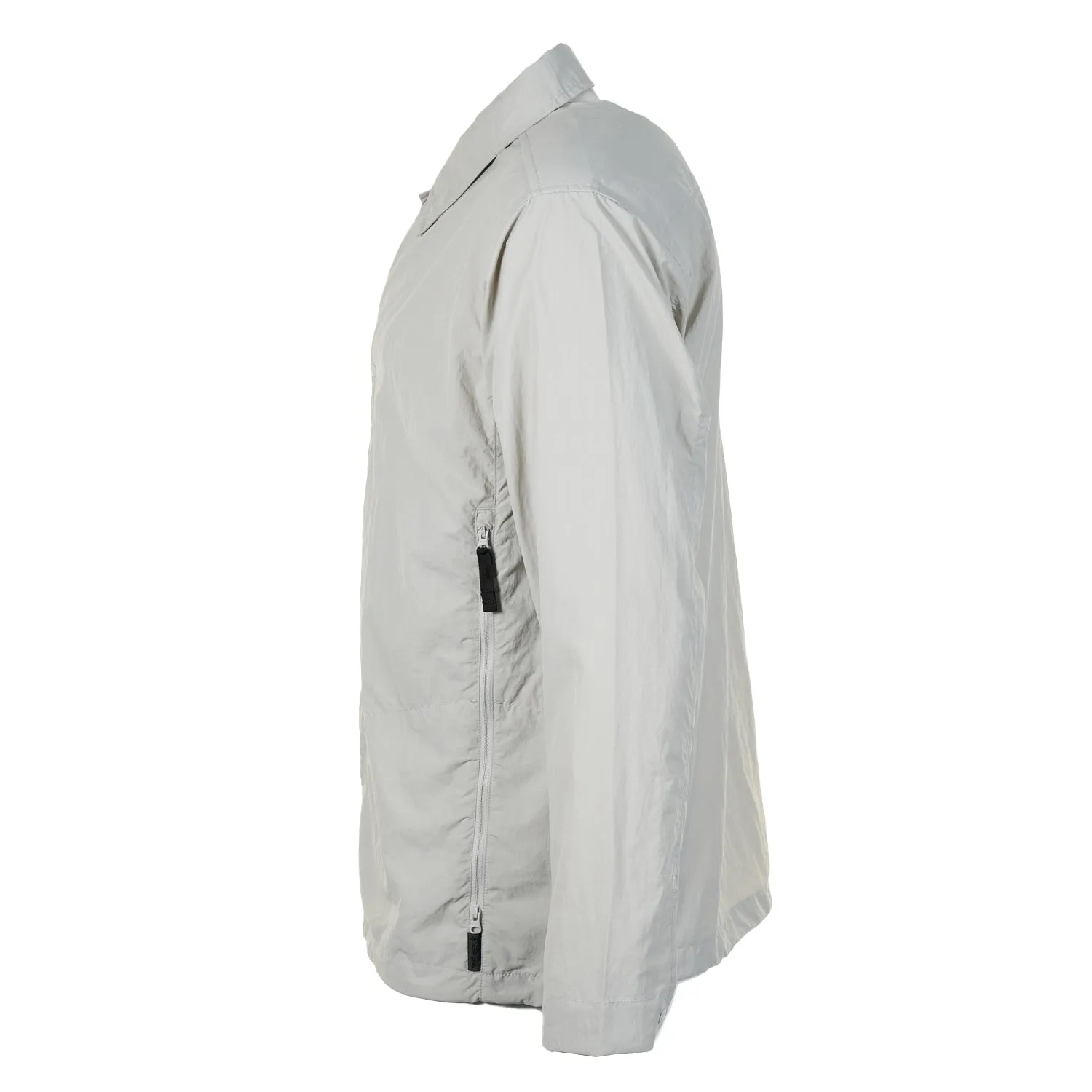 Nylon Tussah Utility Storage Shirt Light Grey sold by RAGAZZI product image thumbnail 3