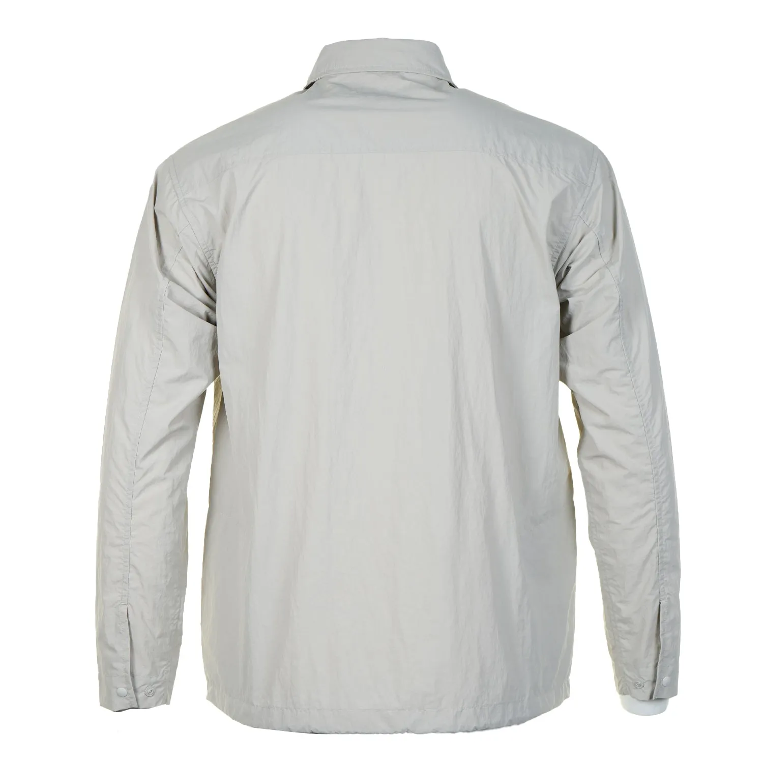 Nylon Tussah Utility Storage Shirt Light Grey sold by RAGAZZI product image thumbnail 2