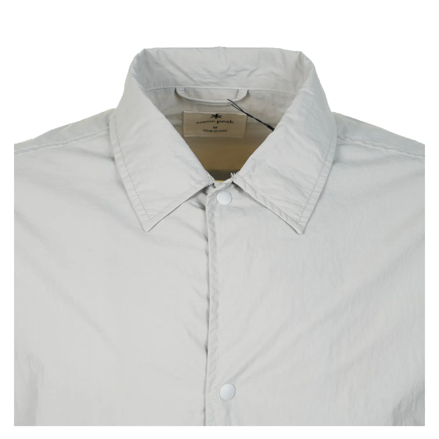 Nylon Tussah Utility Storage Shirt Light Grey sold by RAGAZZI product image thumbnail 4