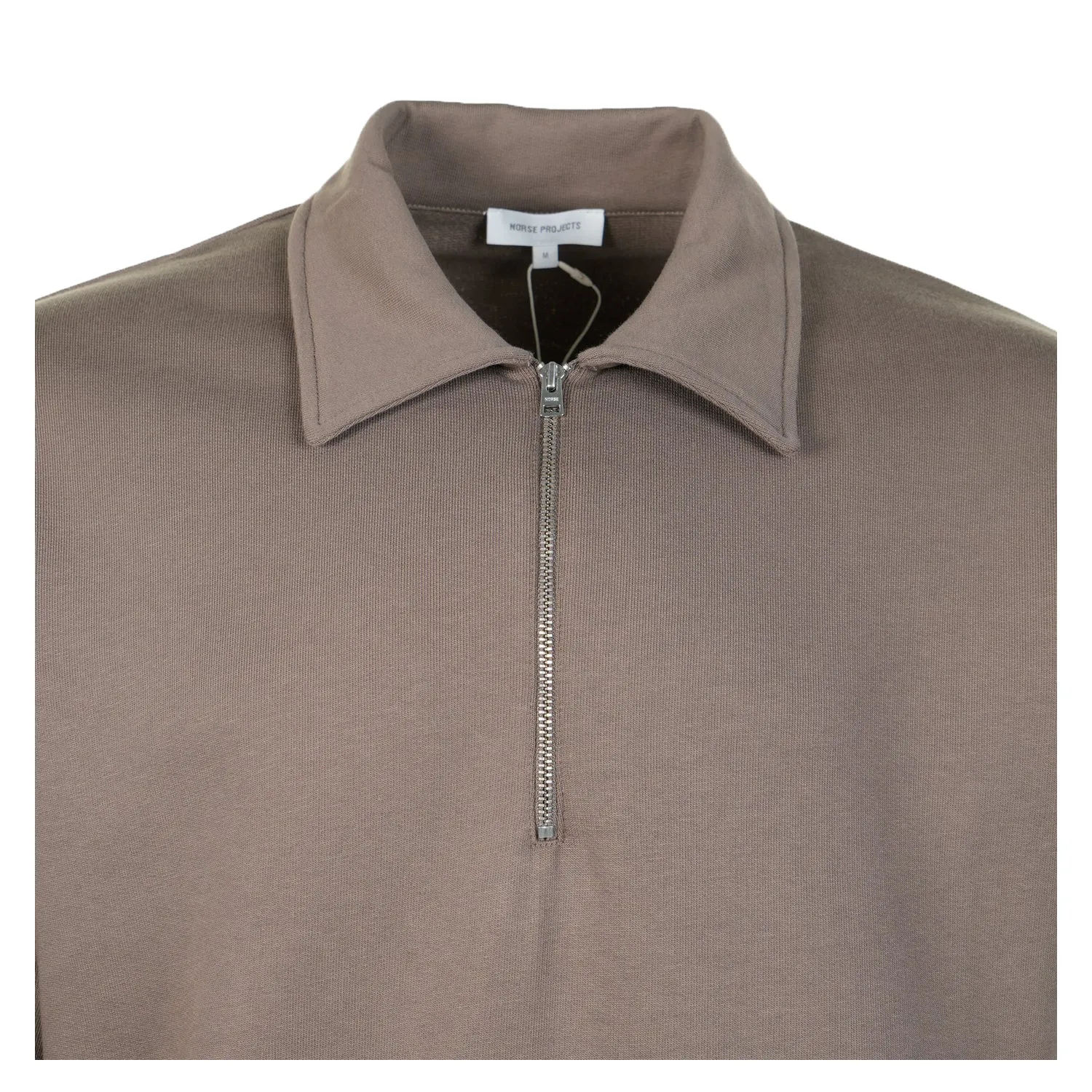 Norse Standard Half Zip Sweatshirt Walnut sold by RAGAZZI product image thumbnail 3
