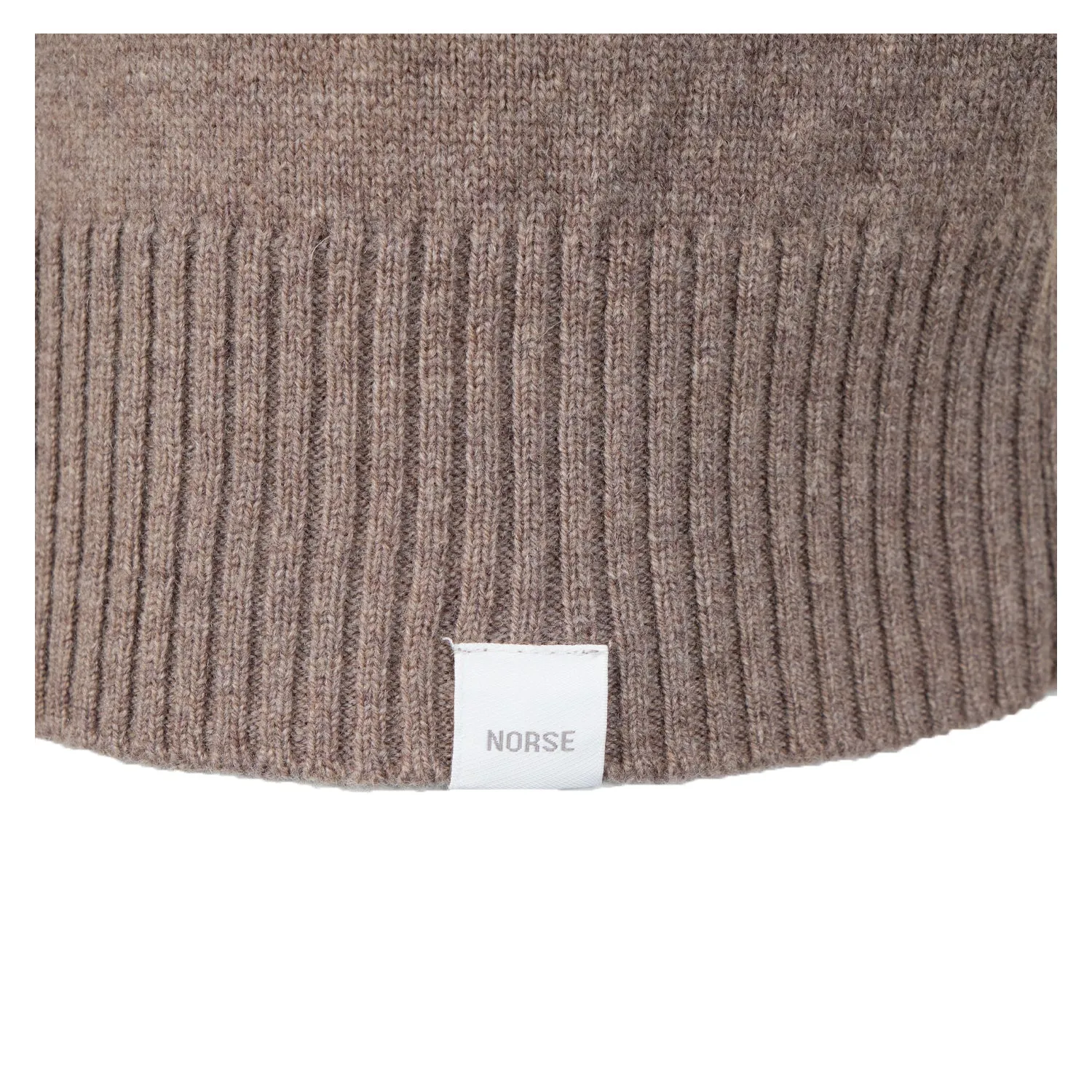 Norse Standard Merino Lambswool Long Sleeve Polo Clay sold by RAGAZZI product image thumbnail 4