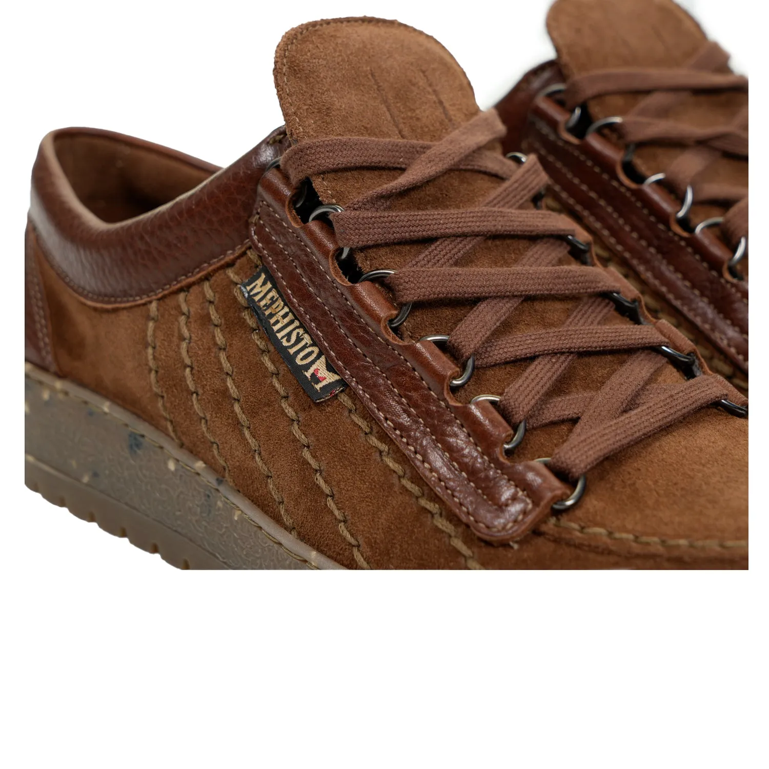 Rainbow Shoes Velours 9858N Brown Suede sold by RAGAZZI product image thumbnail 4