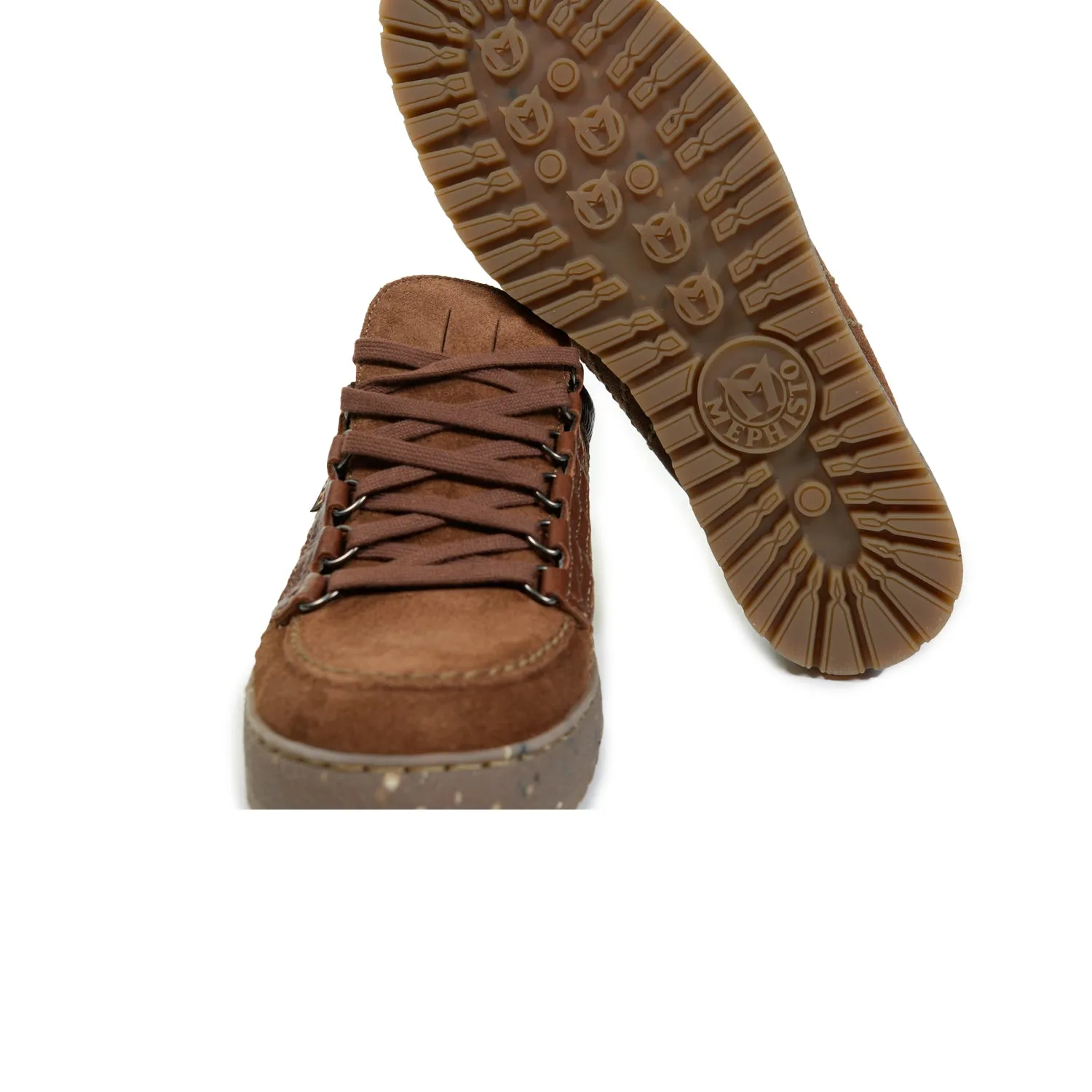 Rainbow Shoes Velours 9858N Brown Suede sold by RAGAZZI product image thumbnail 5