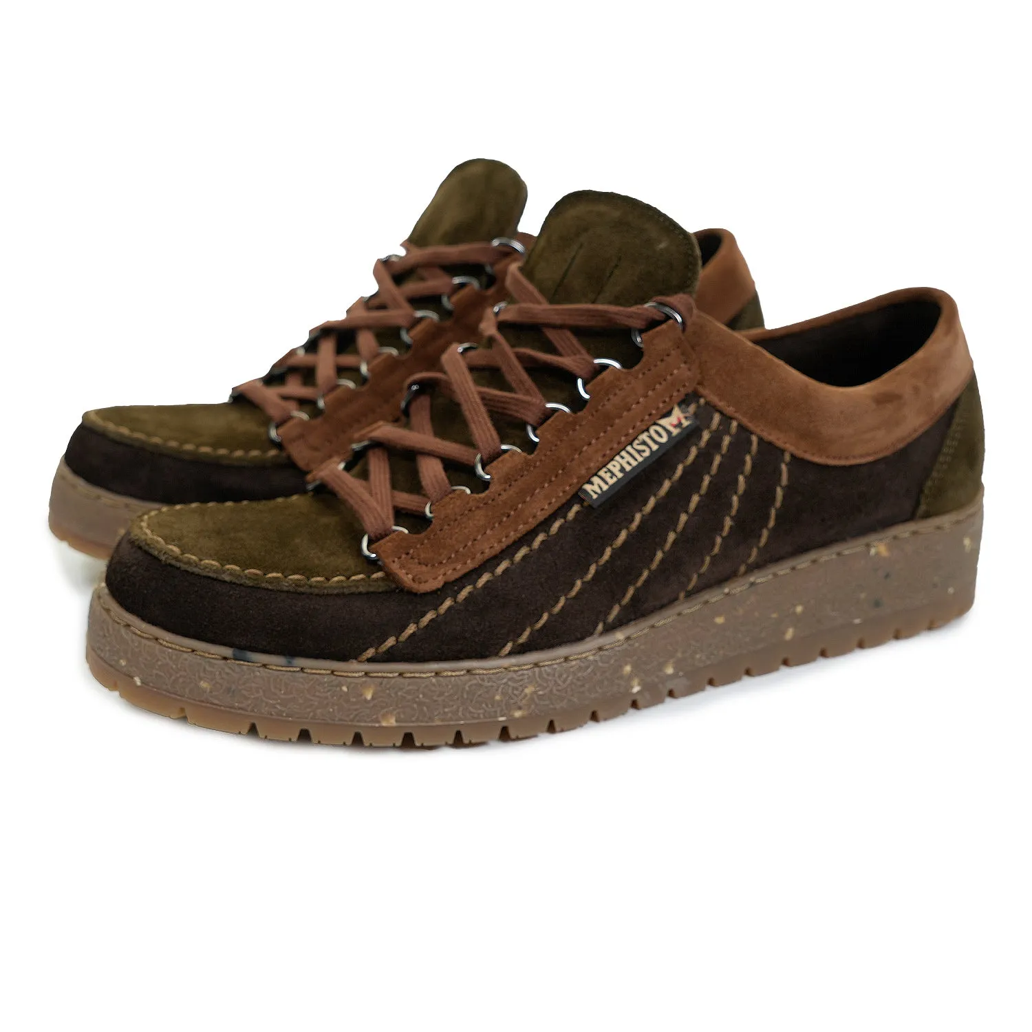 Rainbow Shoes Velours 9851/9819/9858N Dark Brown sold by RAGAZZI product image thumbnail 2