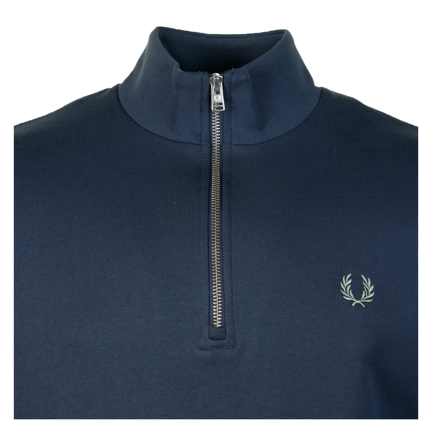 Half Zip Sweatshirt Dark Airforce sold by RAGAZZI product image thumbnail 3