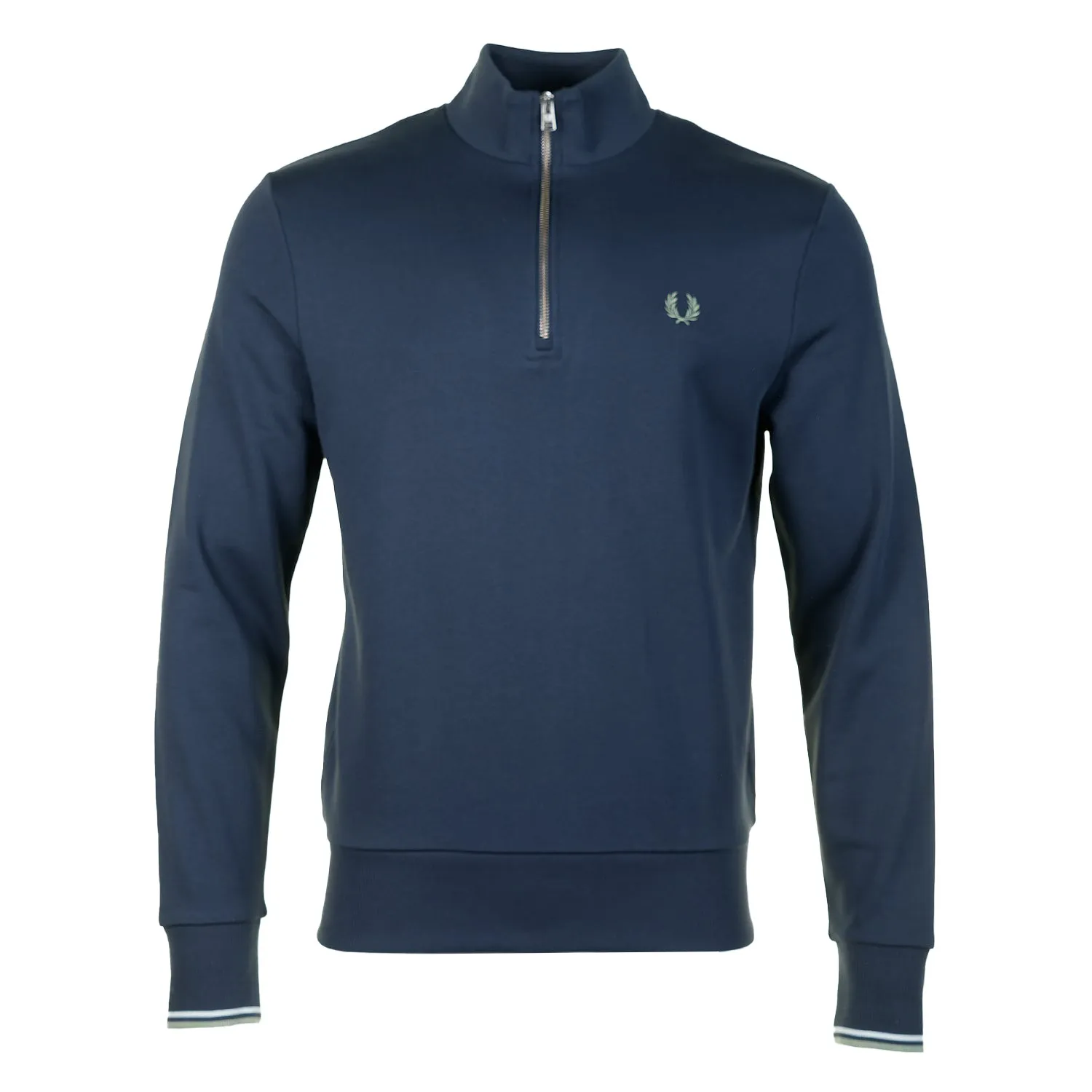 Half Zip Sweatshirt Dark Airforce sold by RAGAZZI