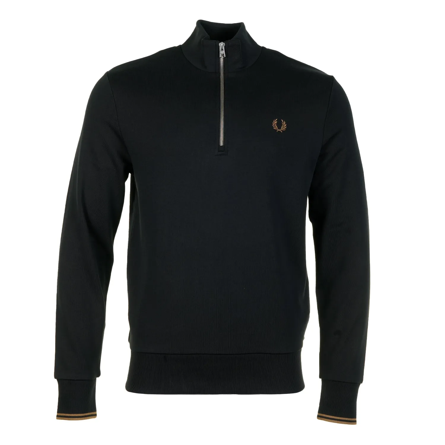Half Zip Sweatshirt Black Shaded Stone sold by RAGAZZI