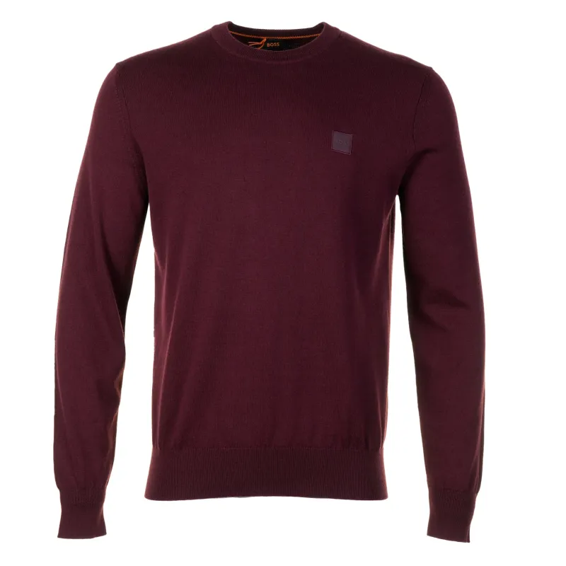 Kanovano Knitted Jumper 604 Dark Red sold by RAGAZZI