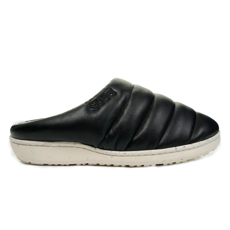 Subu Eco Leather Slippers Black sold by RAGAZZI