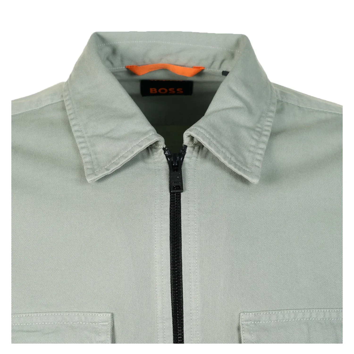Lovel Zip Overshirt 351 Open Green sold by RAGAZZI product image thumbnail 3