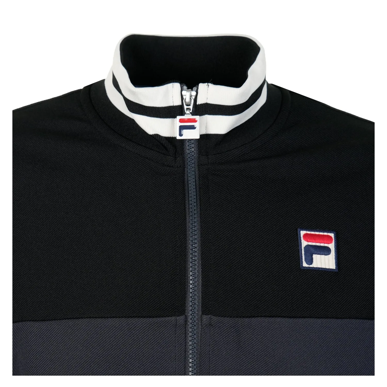 Tiebreaker Track Top Black Charcoal Gardenia sold by RAGAZZI product image thumbnail 3