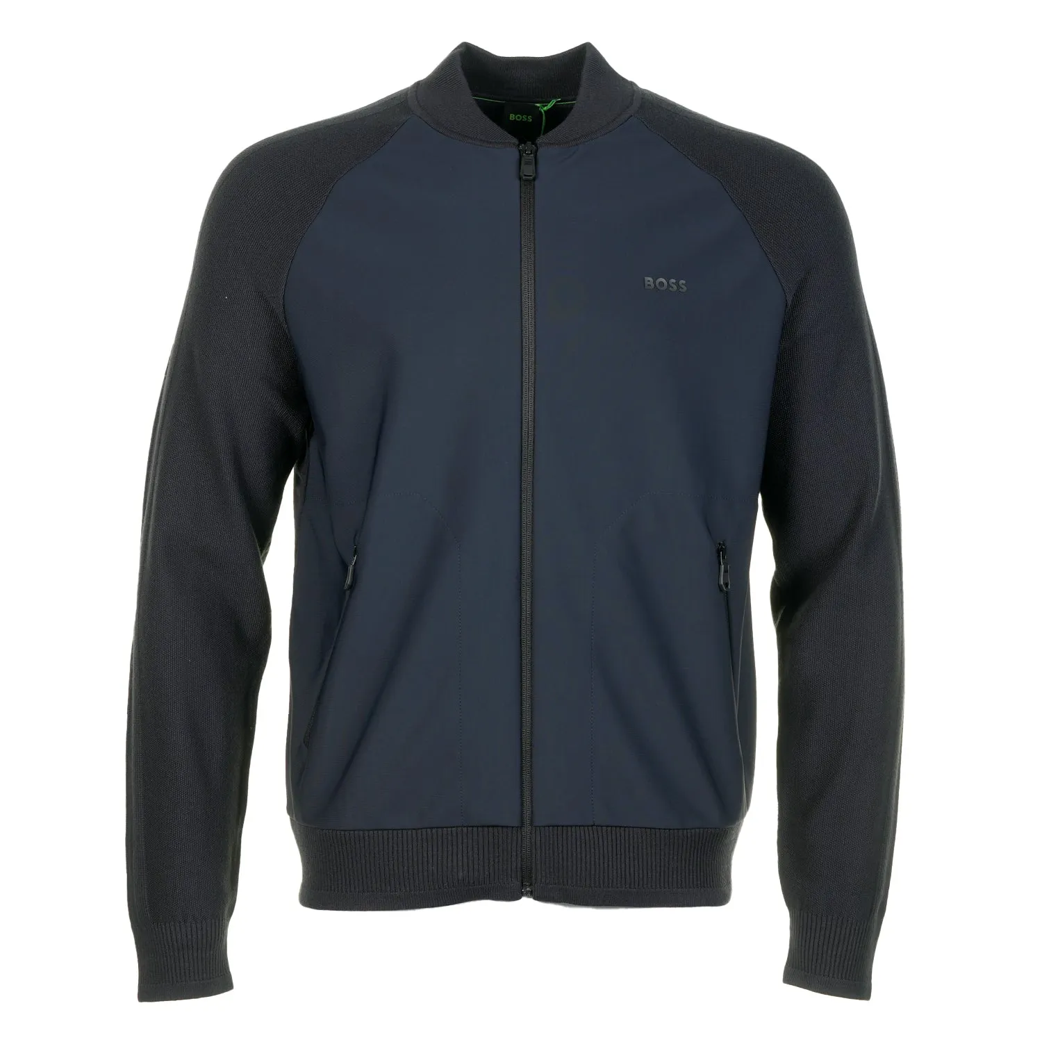 Civic Knitted Hybrid Cardigan Dark Blue sold by RAGAZZI