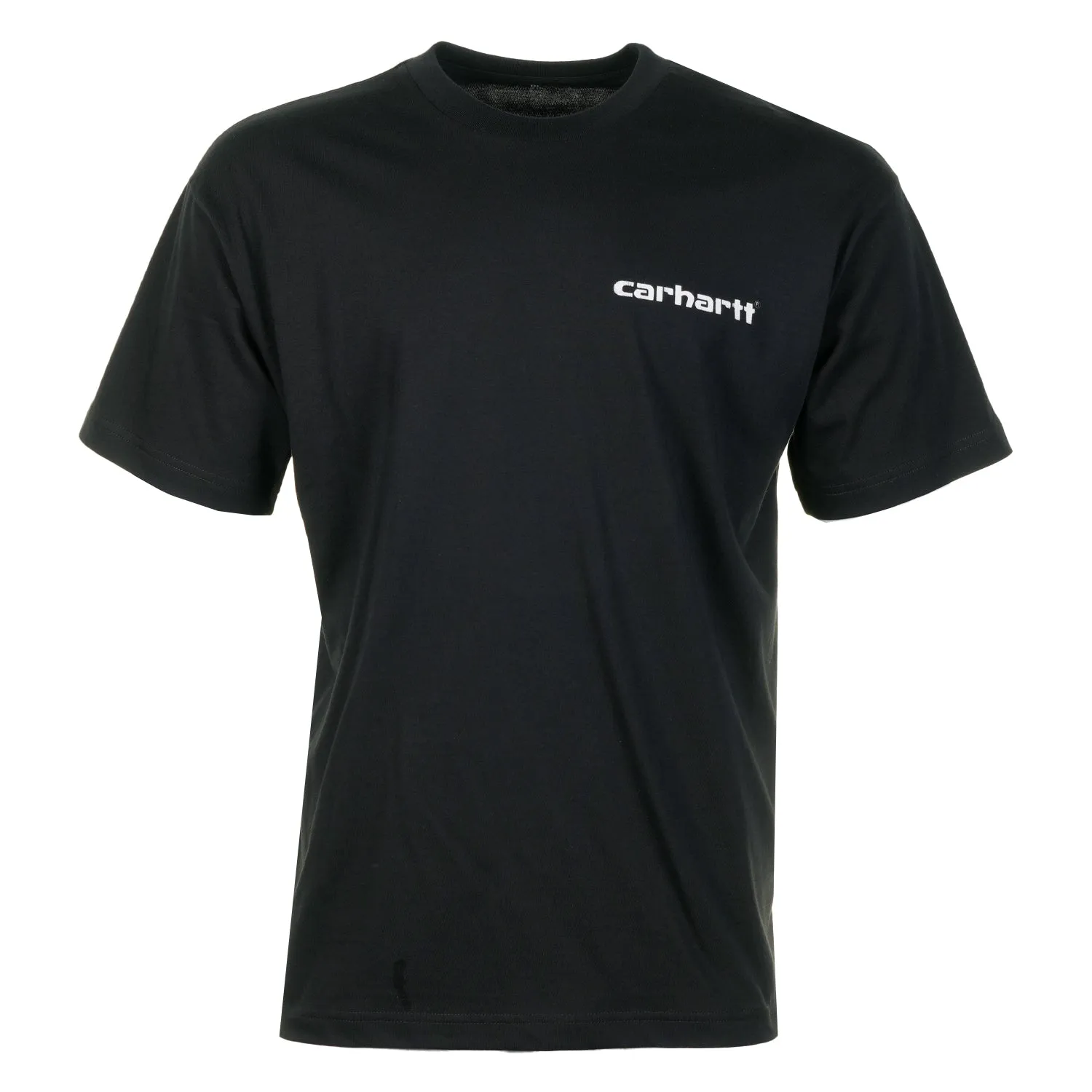 Short Sleeve Archive Script T Shirt Black sold by RAGAZZI