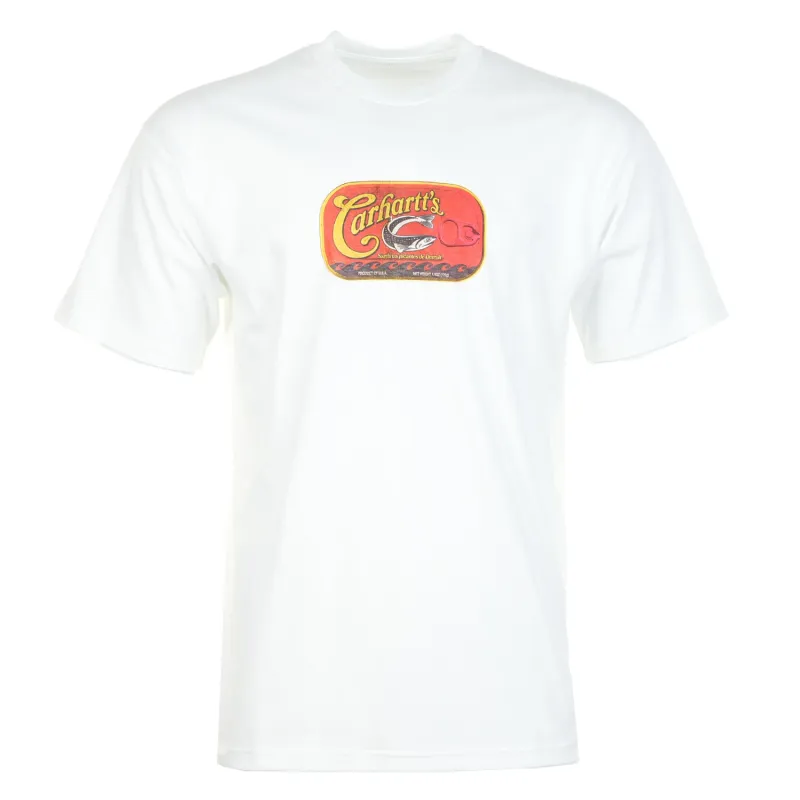 Short Sleeve Sardinas T Shirt White sold by RAGAZZI