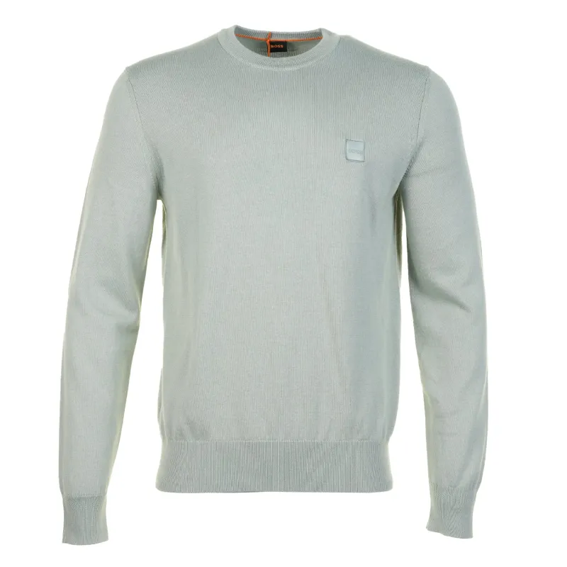 Kanovano Knitted Jumper 351 Open Green sold by RAGAZZI